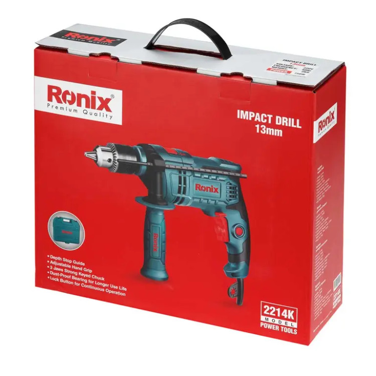 کیت دریل برقی چکشی 750 وات 2214K